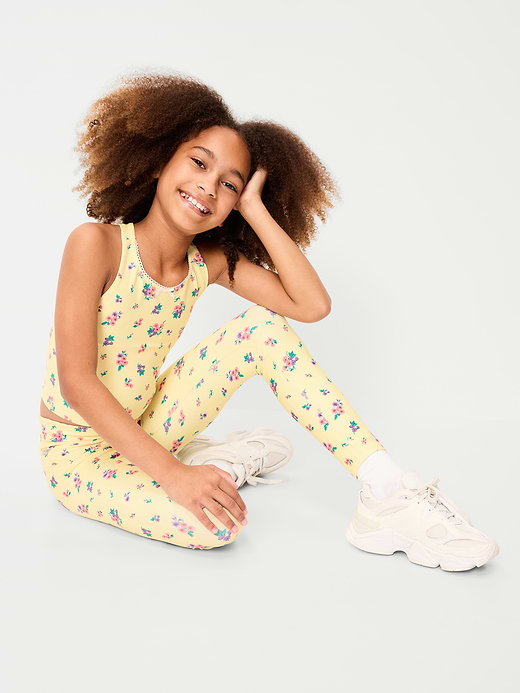 Old Navy High-Waisted PowerSoft 7/8-Length Side-Pocket Leggings for Girls