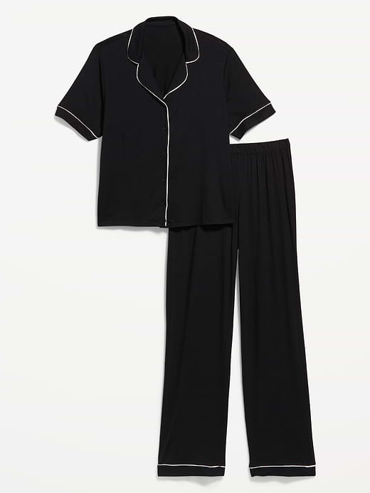 Old Navy Sunday Sleep Knit Jersey Pant Set — photo 4
