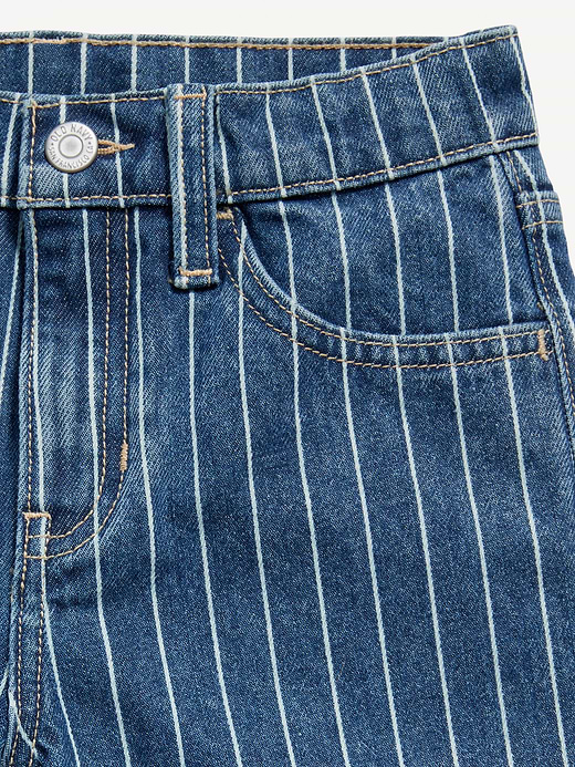 Old Navy Printed High-Waisted Baggy Wide-Leg Jeans for Girls — photo 5