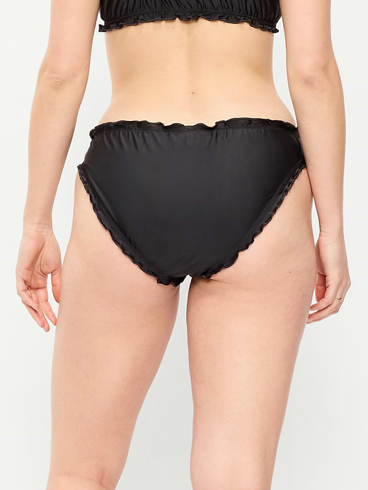 Old Navy Mid-Rise Ruffle Trim Swim Bottoms — photo 7