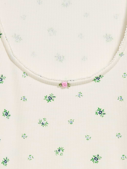 Old Navy Waffle-Textured Long-Sleeve Pajama Top — photo 5