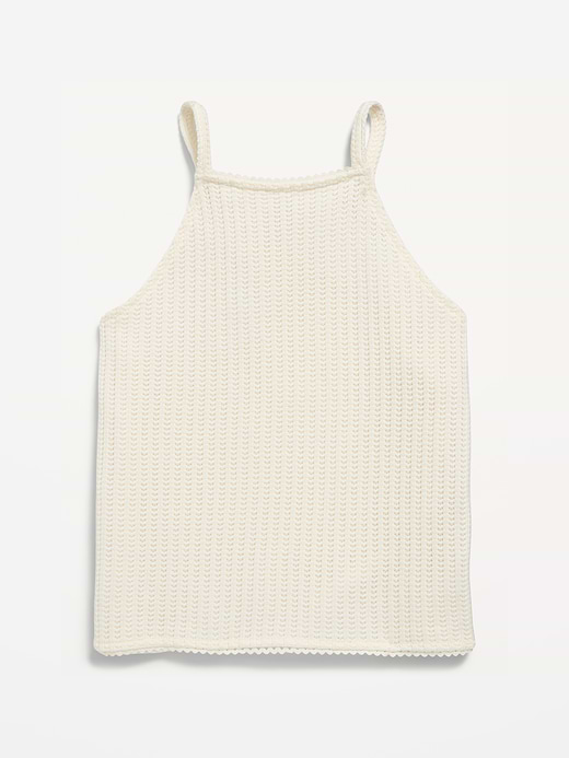 Old Navy Sleeveless Jacquard Knit Top for Girls — photo 3