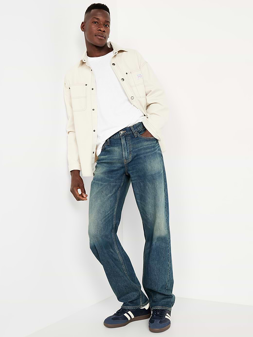 Old Navy Loose Built-In Flex Jeans — photo 4