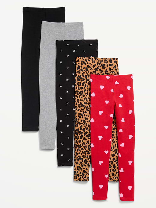 Old Navy Full-Length Leggings Variety 5-Pack for Girls — photo 1