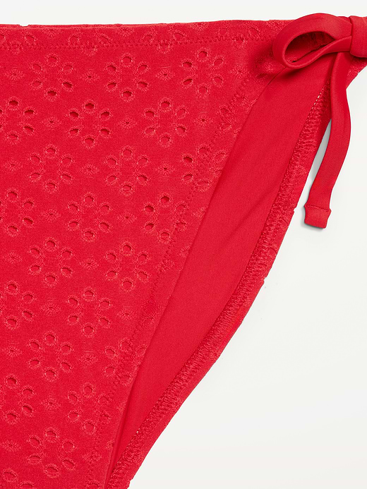 Old Navy Eyelet String Bikini Swim Bottoms — photo 10