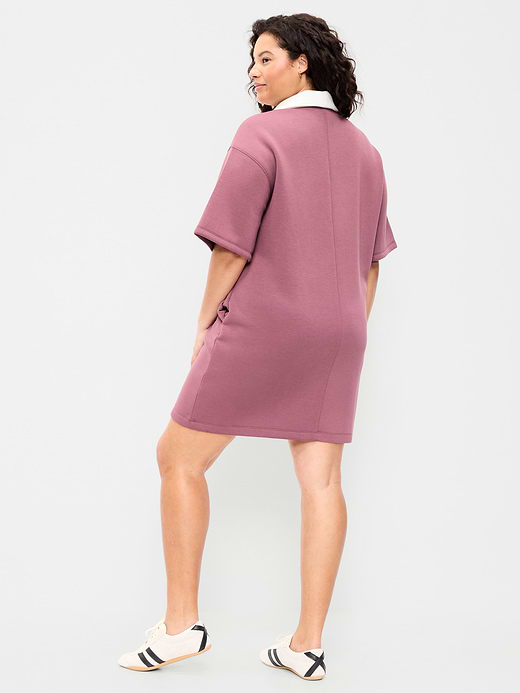 Old Navy Bounce Fleece Short-Sleeve Polo Dress — photo 7