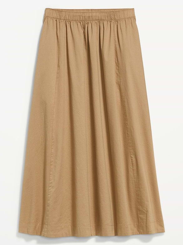 Old Navy Poplin Midi Skirt — photo 6
