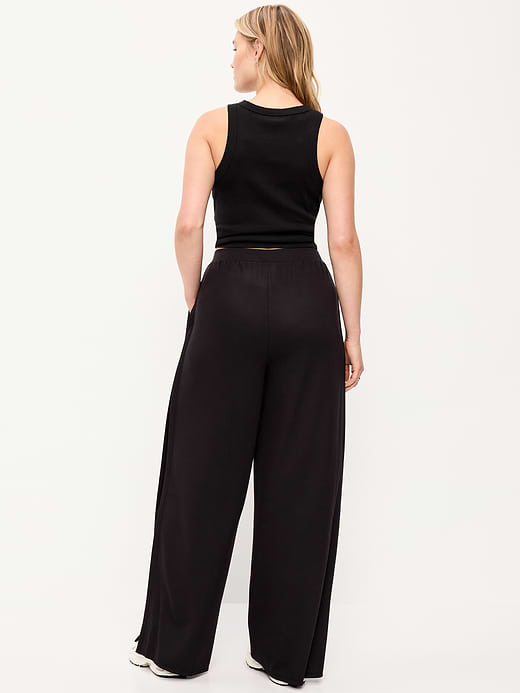 Old Navy High-Waisted Bounce Lite Drapey Wide-Leg Pleated Pants — photo 6