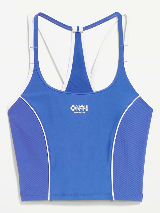Old Navy Light Support PowerSoft Longline Sports Bra — photo 5