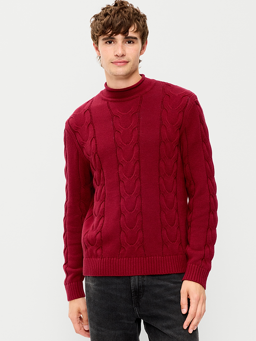 Old Navy Loose Cable-Knit Sweater — photo 1