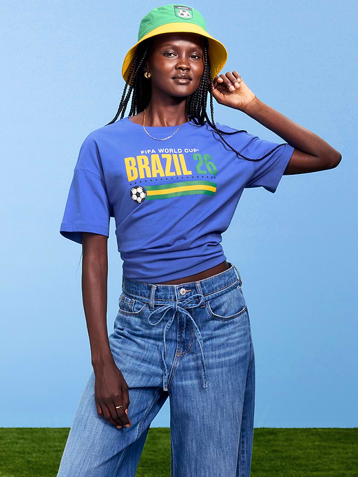 Old Navy FIFA World Cup 26™ England Vintage Crew-Neck T-Shirt for Women — photo 6