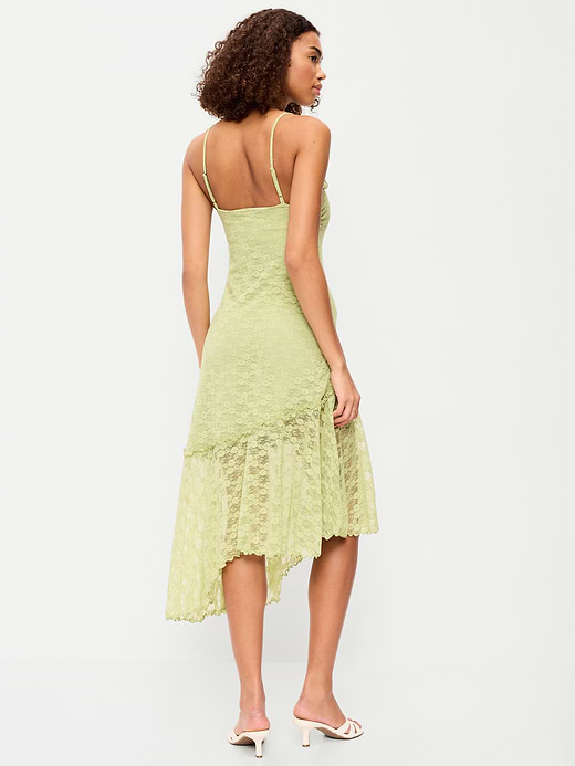 Old Navy Fit & Flare Lace Midi Dress — photo 3