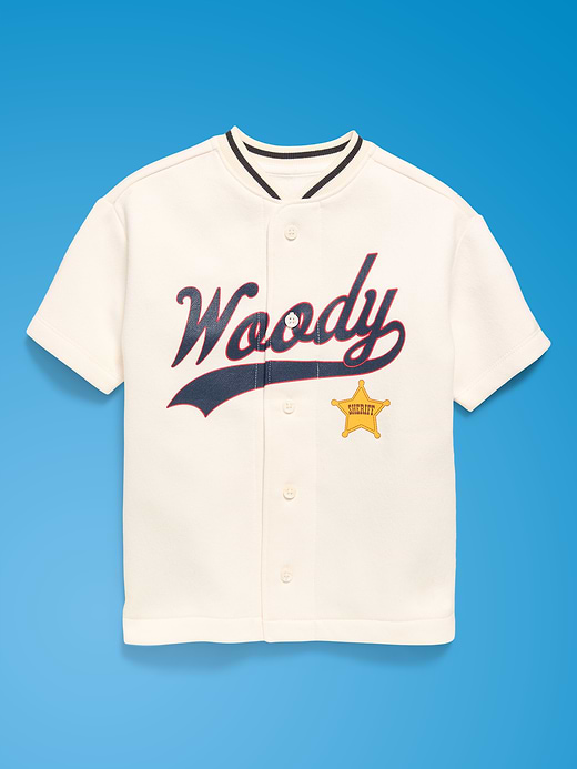 Old Navy Old Navy x Pixar Toy Story Oversized Baseball Jersey Sweatshirt for Toddler Boys — photo 4
