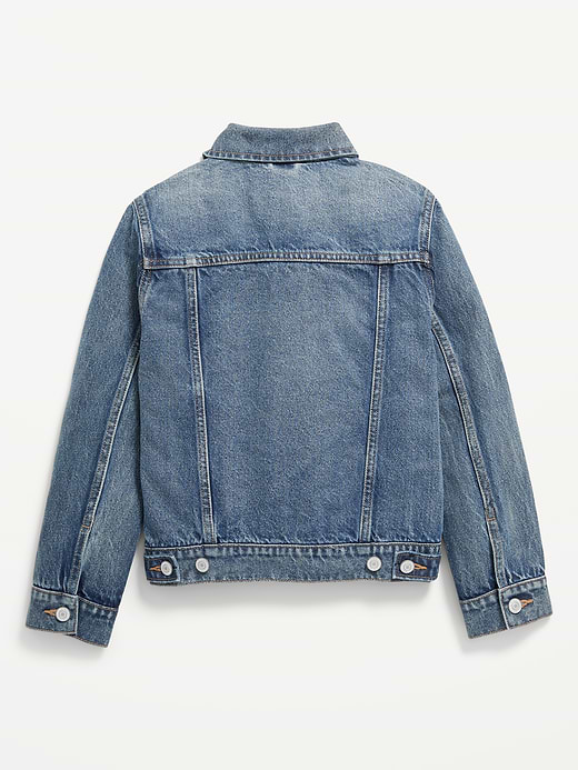 Old Navy Non-Stretch Jean Trucker Jacket for Boys — photo 4