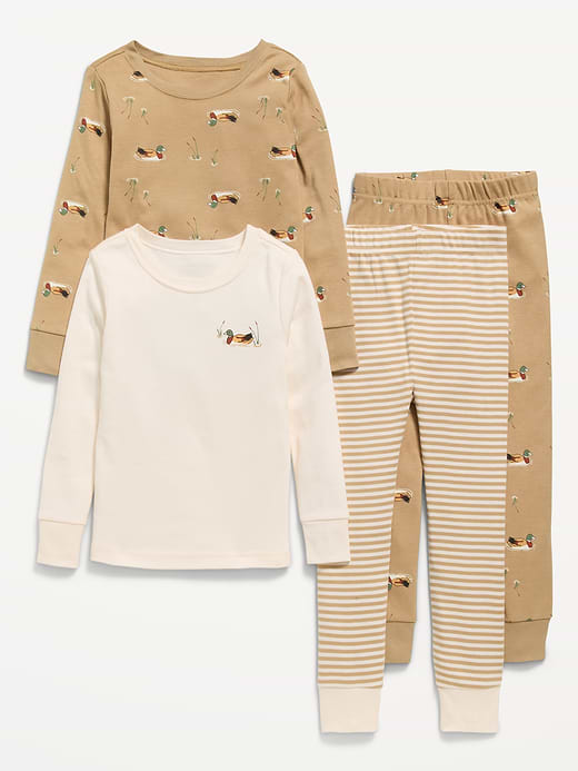 Old Navy Printed Snug-Fit Pajama 4-Piece for Toddler & Baby — photo 1