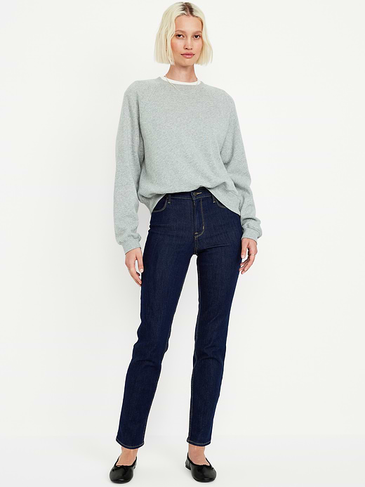 Old Navy High-Waisted Wow Straight Ankle Jeans — photo 1