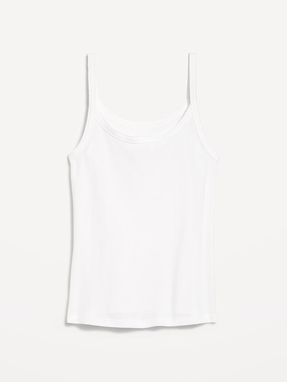 Old Navy Pointelle Cami Tank Top — photo 7