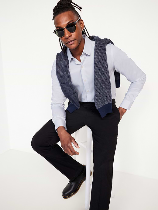 Old Navy Slim Fit Pro Signature Performance Dress Shirt — photo 4