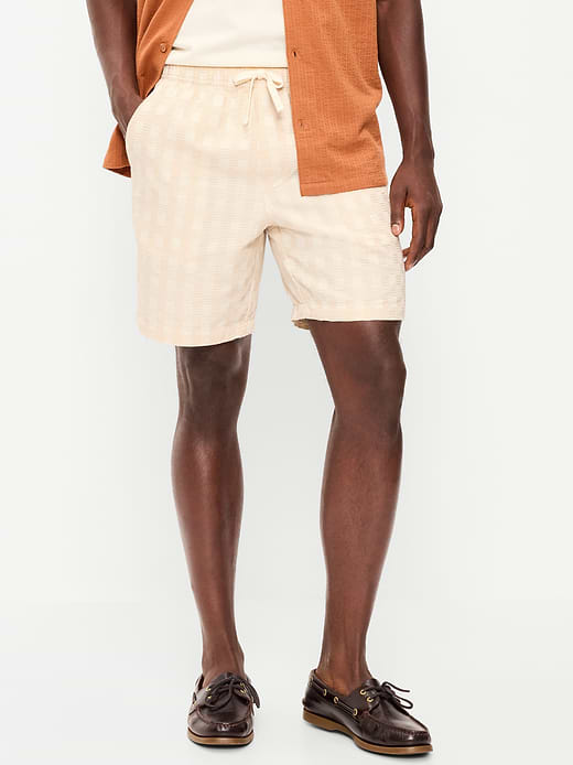 Old Navy Twill Jogger Shorts -- 7-inch inseam — photo 3