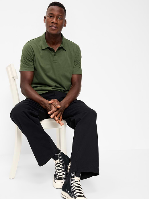 Old Navy Classic Fit Jersey Polo — photo 4
