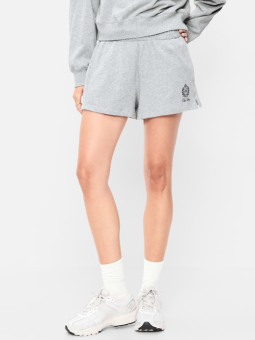 Old Navy High-Waisted Loose Logo Shorts -- 3-inch inseam — photo 3