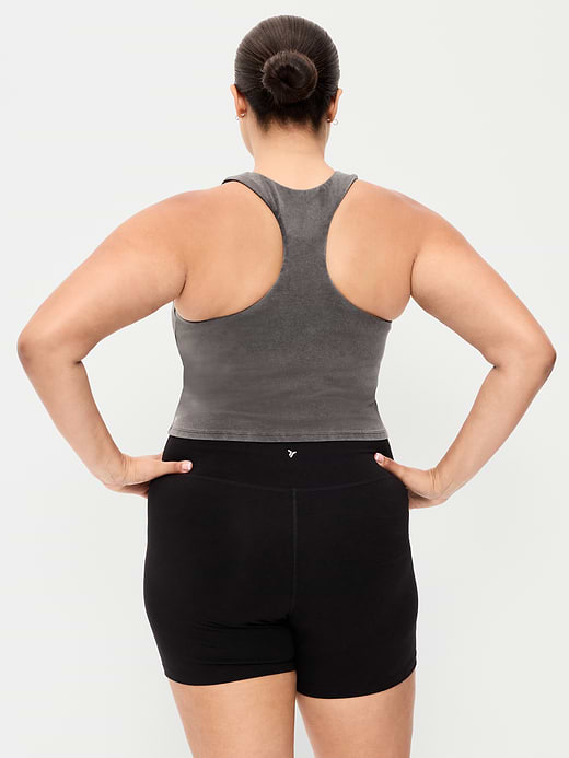 Old Navy Light Support PowerChill High-Neck Racerback Sports Bra — photo 9