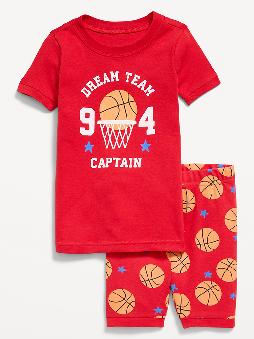 Old Navy Printed Snug-Fit Pajama Set for Toddler & Baby — photo 1