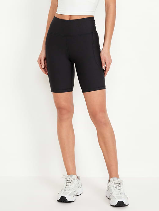 Old Navy High-Waisted PowerSoft Biker Shorts -- 8-inch inseam — photo 1