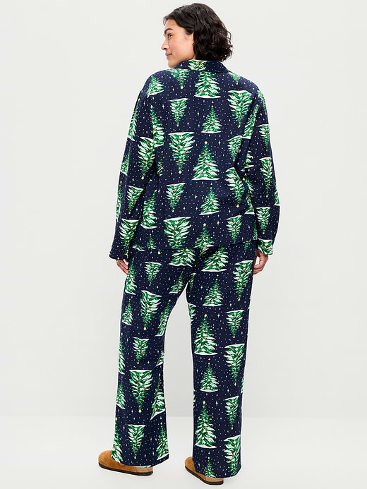 Old Navy Printed Flannel Pajama Pant Set for Women — photo 9