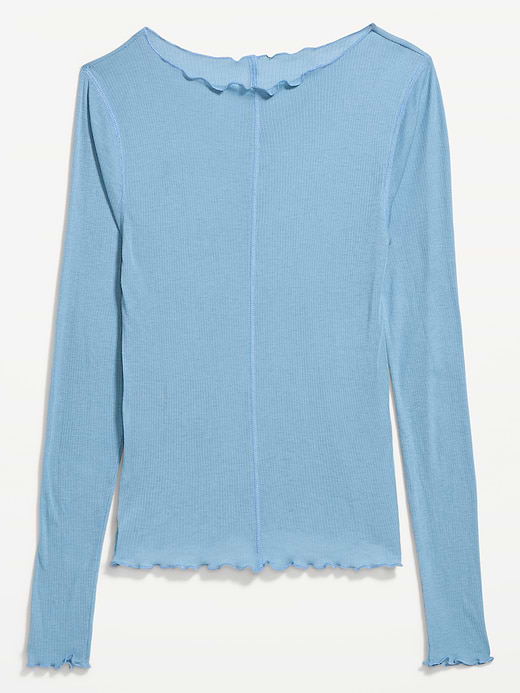 Old Navy Lettuce-Edge Tissue T-Shirt — photo 6