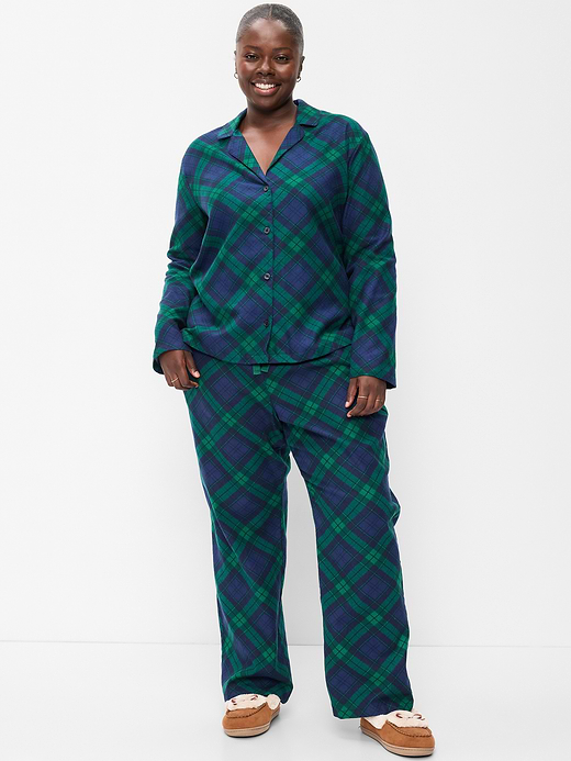 Old Navy Printed Flannel Pajama Pant Set for Women — photo 6