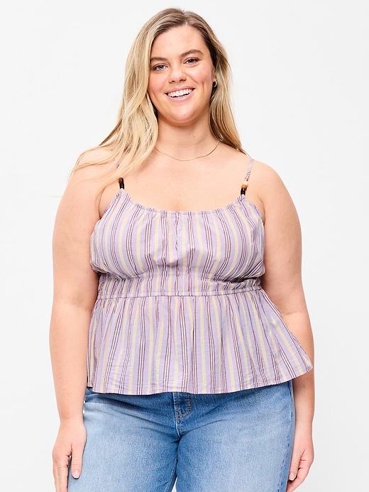 Old Navy Fitted Smocked Tank Top — photo 8