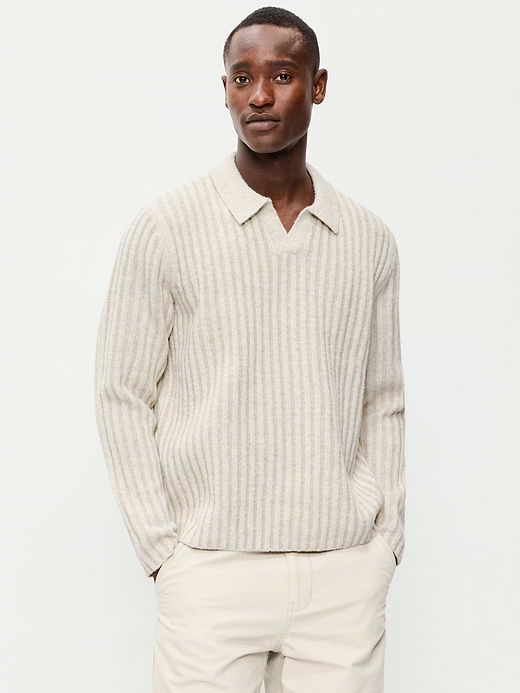 Old Navy Long-Sleeve Polo Sweater — photo 1