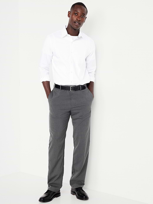 Old Navy 90s Straight-Fit Twill Dress Pants — photo 4
