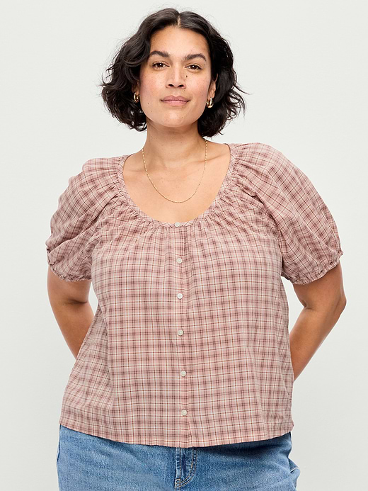 Old Navy Airy Button-Down Top — photo 8