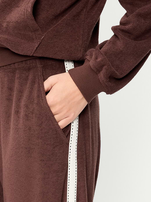 Old Navy Mid-Rise Terry Cloth Harem Pants — photo 5