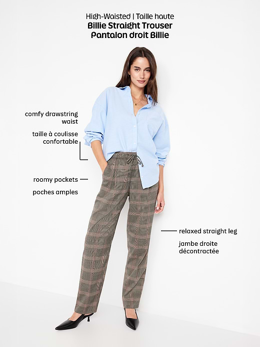 Old Navy High-Waisted Billie Straight Ankle Trouser — photo 6