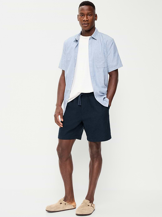 Old Navy Twill Jogger Shorts -- 7-inch inseam — photo 1