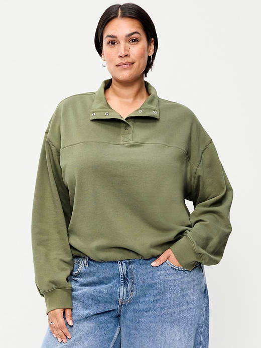 Old Navy SoComfy Funnel-Neck Sweatshirt — photo 6