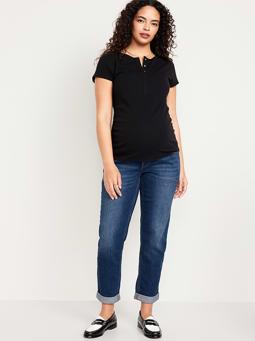 Old Navy Maternity Full Panel Wow Boyfriend Jeans