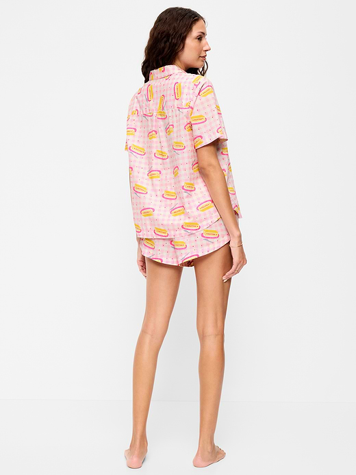 Old Navy Poplin Pajama Short Set — photo 3