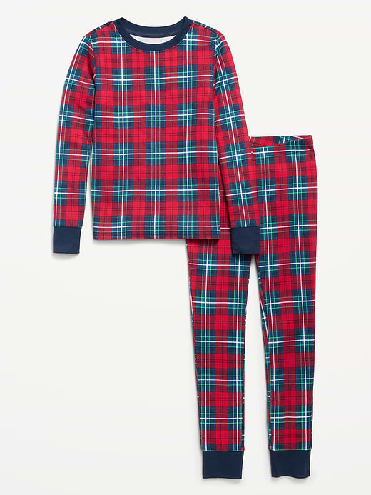 Old Navy Gender-Neutral Printed Snug-Fit Pajama Set for Kids — photo 1