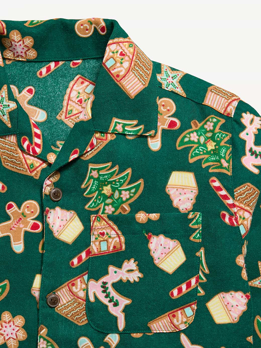 Old Navy Gender-Neutral Printed Flannel Pajama Pants Set for Kids — photo 4
