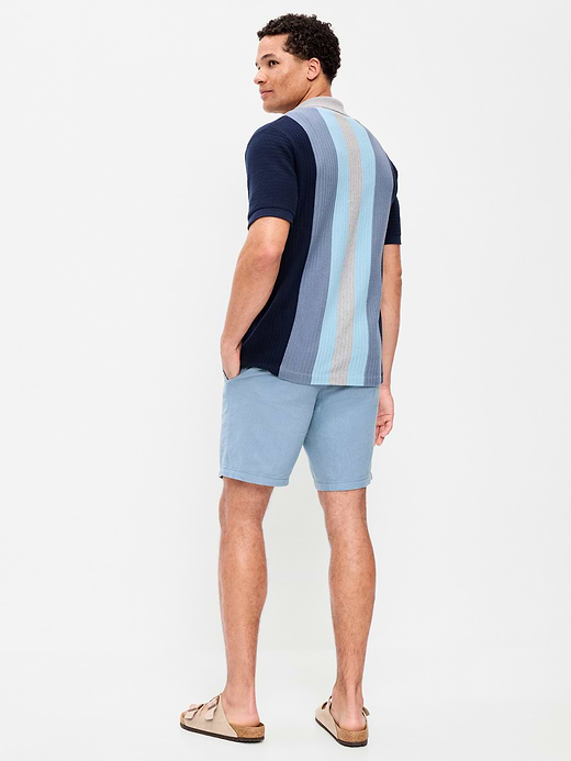 Old Navy Slim Built-In Flex Rotation Chino Shorts -- 8-inch inseam — photo 4
