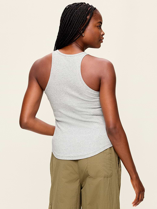 Old Navy Exhale Seamless Fitted Rib Tank — photo 3
