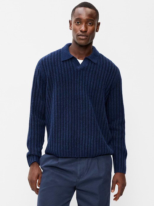 Old Navy Long-Sleeve Polo Sweater — photo 1