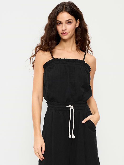Old Navy Crinkle Gauze Tank Top — photo 1