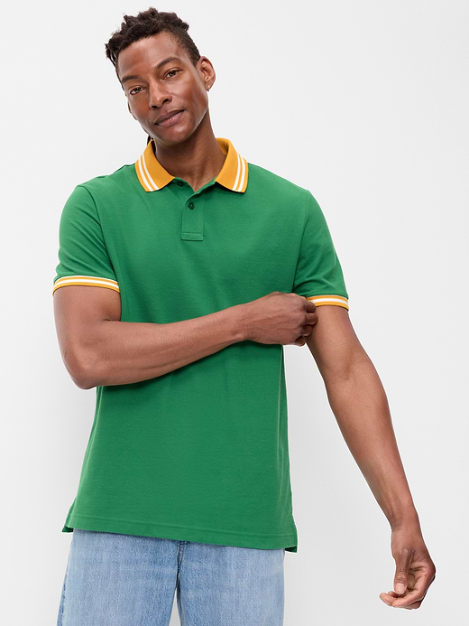 Old Navy Built-In Flex Pro Polo for Men — photo 1