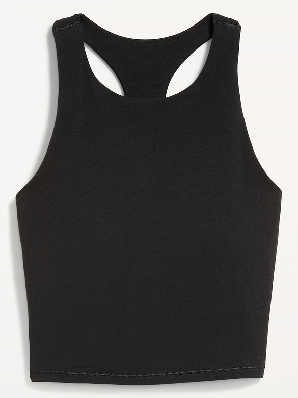 Old Navy Light Support PowerChill High-Neck Racerback Sports Bra — photo 5