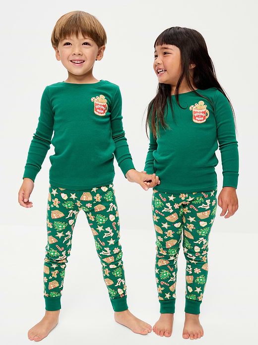 Old Navy SoftMode Printed Unisex Snug-Fit Pajama Set for Toddler & Baby — photo 1